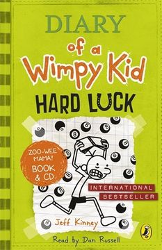 portada Diary of a Wimpy Kid: Hard Luck Book & CD (in English)