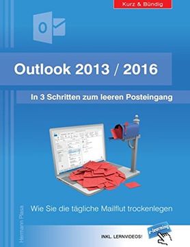 portada Outlook 2013/2016: In 3 Schritten Zum Leeren Posteingang (German Edition)