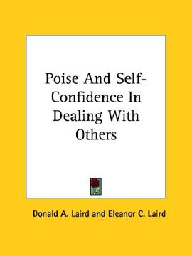 portada poise and self-confidence in dealing with others (en Inglés)