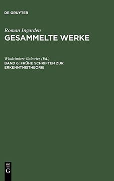 portada Frèuhe Schriften zur Erkenntnistheorie (en Alemán)