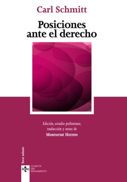 portada Posiciones Ante el Derecho (in Spanish)