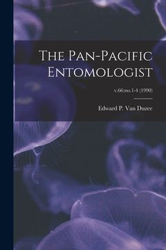 portada The Pan-Pacific Entomologist; v.66: no.1-4 (1990) (in English)