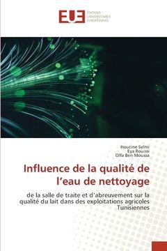 portada Influence de la qualité de l'eau de nettoyage (en Francés)