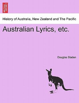 portada australian lyrics, etc. (en Inglés)