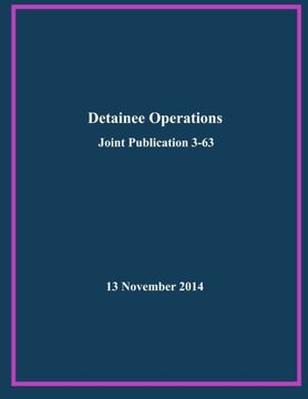portada Detainee Operations: Joint Publication 3-63
