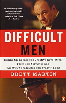portada Difficult Men: Behind the Scenes of a Creative Revolution: From the Sopranos and the Wire to mad men and Breaking bad (en Inglés)