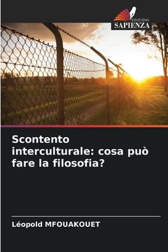 portada Scontento interculturale: cosa può fare la filosofia? (in Italian)
