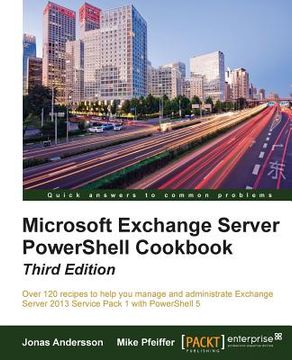 portada Microsoft Exchange Server PowerShell Cookbook - Third Edition (en Inglés)