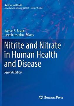 portada Nitrite and Nitrate in Human Health and Disease (en Inglés)