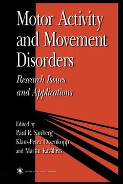 portada Motor Activity and Movement Disorders: Research Issues and Applications (en Inglés)