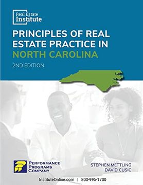 portada Principles of Real Estate Practice in North Carolina - Real Estate Institute Edition (in English)