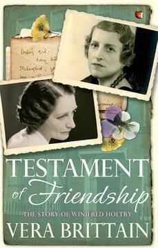 portada testament of friendship: the story of winifred holtby (en Inglés)