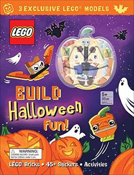 portada Build Halloween Fun! Activity Book With Minifigure (Lego) (en Inglés)