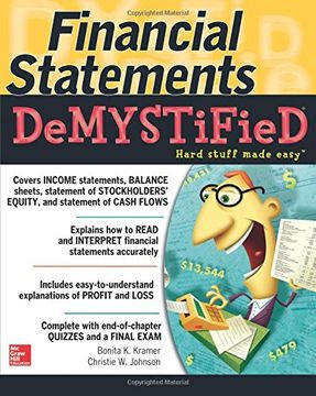 portada Financial Statements Demystified: A Self-Teaching Guide (Demystified Business) (en Inglés)