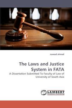 portada the laws and justice system in fata (en Inglés)