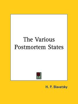 portada the various postmortem states (in English)