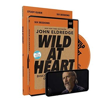 portada Wild at Heart Study Guide With Dvd, Updated Edition: Discovering the Secret of a Man’S Soul (en Inglés)