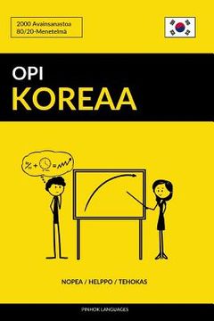 portada Opi Koreaa - Nopea (en Finlandés)
