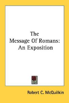 portada the message of romans: an exposition (in English)
