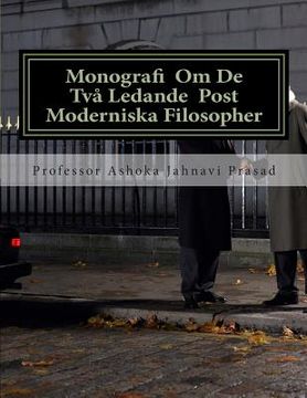 portada Monografi Om De Två Ledande Post Moderniska Filosopher (en Sueco)