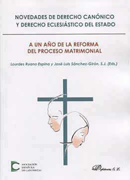 portada NOVEDADES DE DERECHO CANONICO Y DERECHO ECLESIASTICO DEL ESTADO (in Spanish)