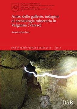 portada Antro Delle Gallerie, Indagini di Archeologia Mineraria in Valganna (Varese) (Bar International Series) (in Italian)