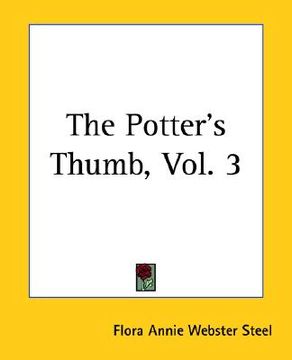 portada the potter's thumb, vol. 3 (en Inglés)