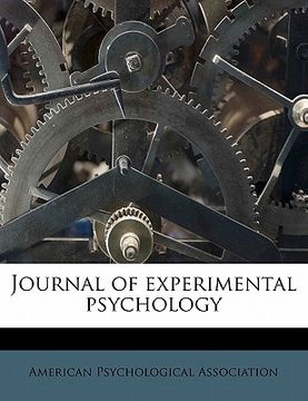portada journal of experimental psychology (in English)