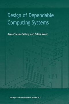 portada design of dependable computing systems (en Inglés)