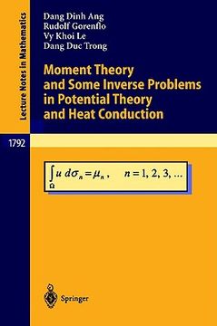 portada moment theory and some inverse problems in potential theory and heat conduction