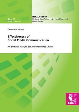 portada Effectiveness of Social Media Communication