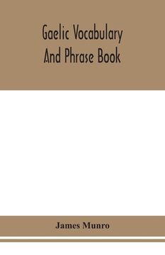 portada Gaelic vocabulary and phrase book (in English)
