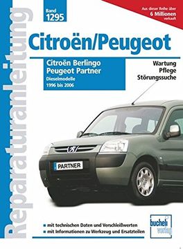 portada Citroen Berlingo / Peugeot Partner Diesel (en Alemán)