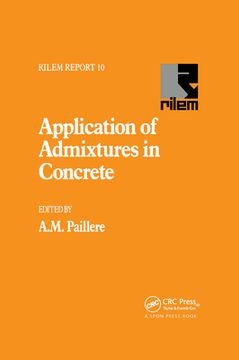 portada Application of Admixtures in Concrete (in English)