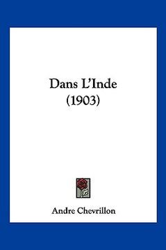 portada Dans L'Inde (1903) (en Francés)