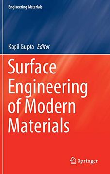 portada Surface Engineering of Modern Materials (Engineering Materials) (en Inglés)