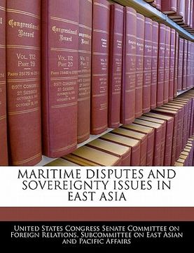 portada maritime disputes and sovereignty issues in east asia