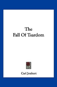 portada the fall of tsardom (en Inglés)