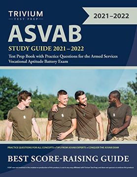 portada Asvab Study Guide 2021-2022: Test Prep Book With Practice Questions for the Armed Services Vocational Aptitude Battery Exam (en Inglés)