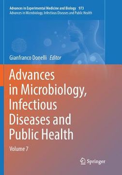 portada Advances in Microbiology, Infectious Diseases and Public Health: Volume 7 (en Inglés)
