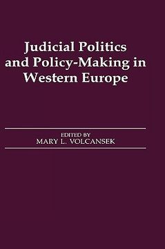 portada judicial politics and policy-making in western europe (en Inglés)