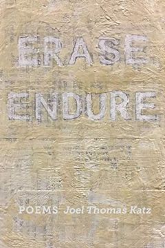 portada Erase Endure: Poems (en Inglés)