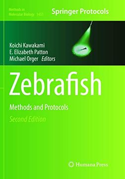 portada Zebrafish: Methods and Protocols (en Inglés)