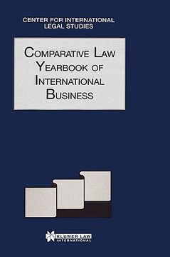 portada comparative law yearbook of international business 1998 (en Inglés)