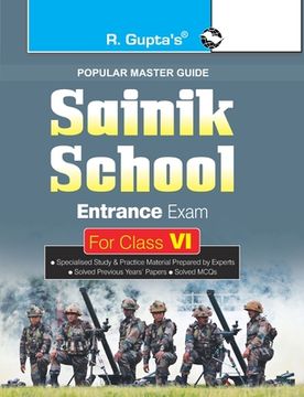 portada Sainik School Entrance Exam Guide for (6th) Class VI (en Inglés)