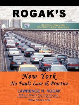 portada rogak's new york no fault law & practice (in English)