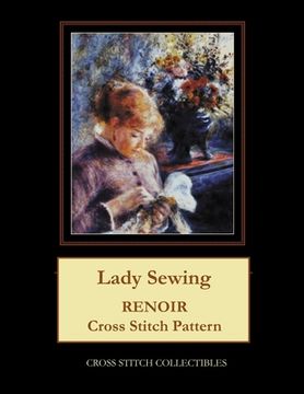 portada Lady Sewing: Renoir Cross Stitch Pattern