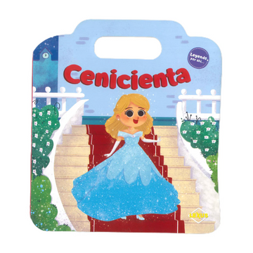 portada Super Cuento De La Cenicienta Con Ilustraciones Hoja Duras