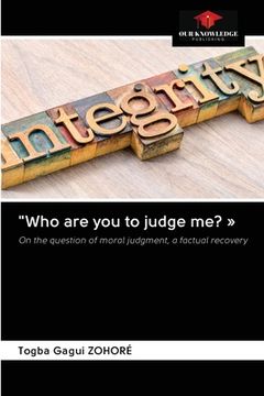 portada "Who are you to judge me? (en Inglés)