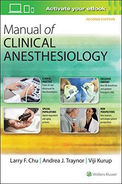portada Manual of Clinical Anesthesiology